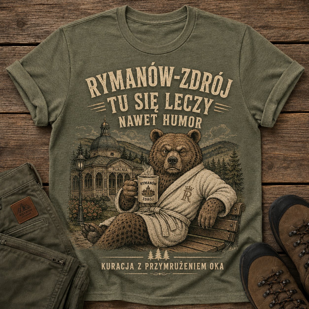 Rymanów-Zdrój - tu się leczy nawet humor