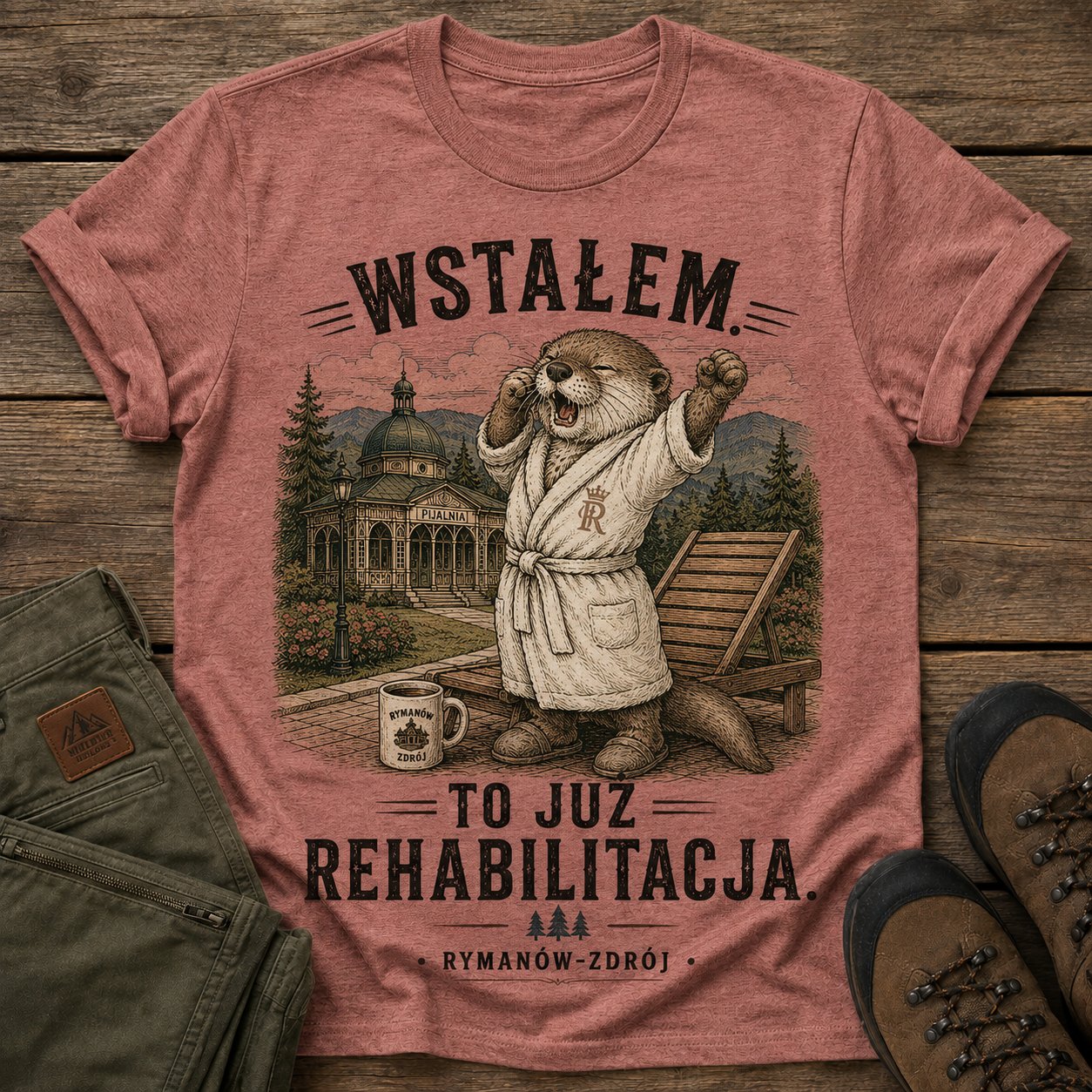 Wstałem. To już rehabilitacja